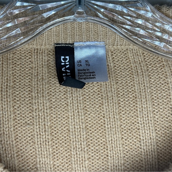 H&M Ribbed Knit Camel Sweater - Picture 3 of 4